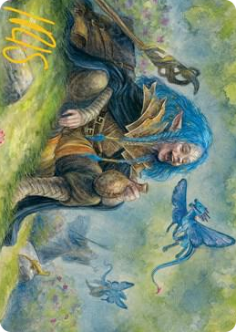 0070 Feywild Trickster Art Card (Gold-Stamped Signature) S Art Series: Adventures in the Forgotten Realms