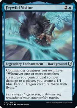 Feywild Visitor #70 U - Commander Legends: Battle for Baldur's Gate Pokemon card