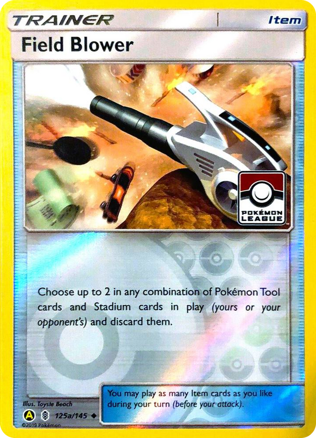 0125a Field Blower - 125a/145 (Pokemon League) Promo League & Championship Cards