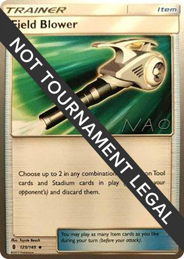 0125 Field Blower - 2018 (Naohito Inoue) Uncommon World Championship Decks