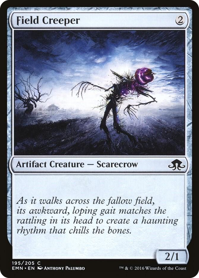 Field Creeper #195 C - Eldritch Moon Pokemon card