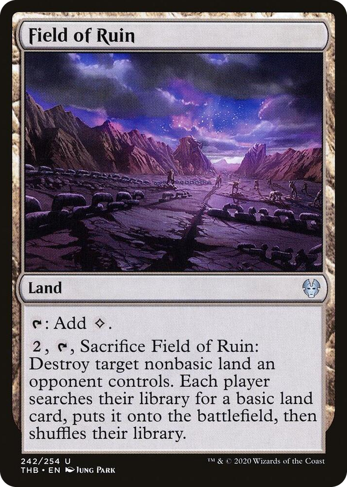 0242 Field of Ruin U Theros Beyond Death