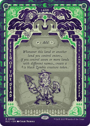 0006 Field of the Dead R Secret Lair Countdown Kit