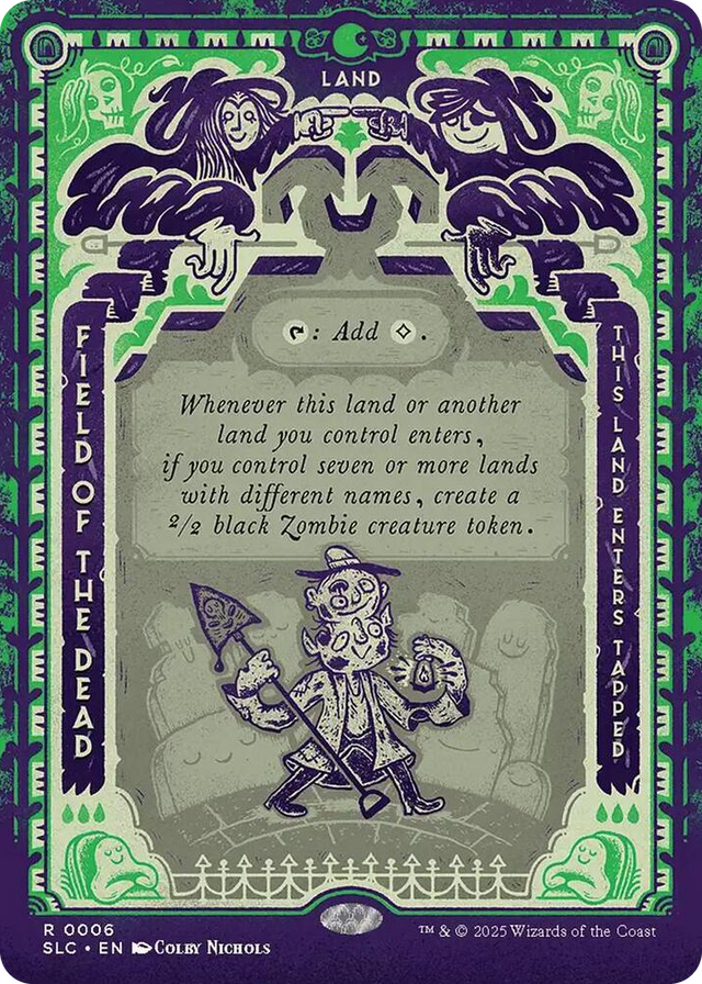 0006 Field of the Dead R Secret Lair Countdown Kit