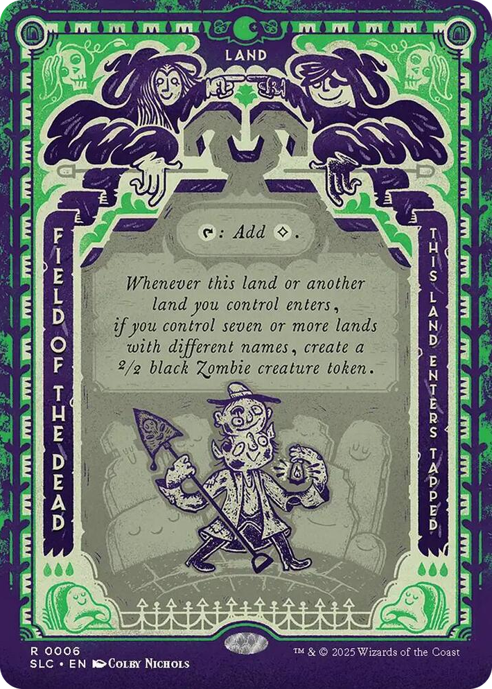 0006 Field of the Dead R Secret Lair Countdown Kit