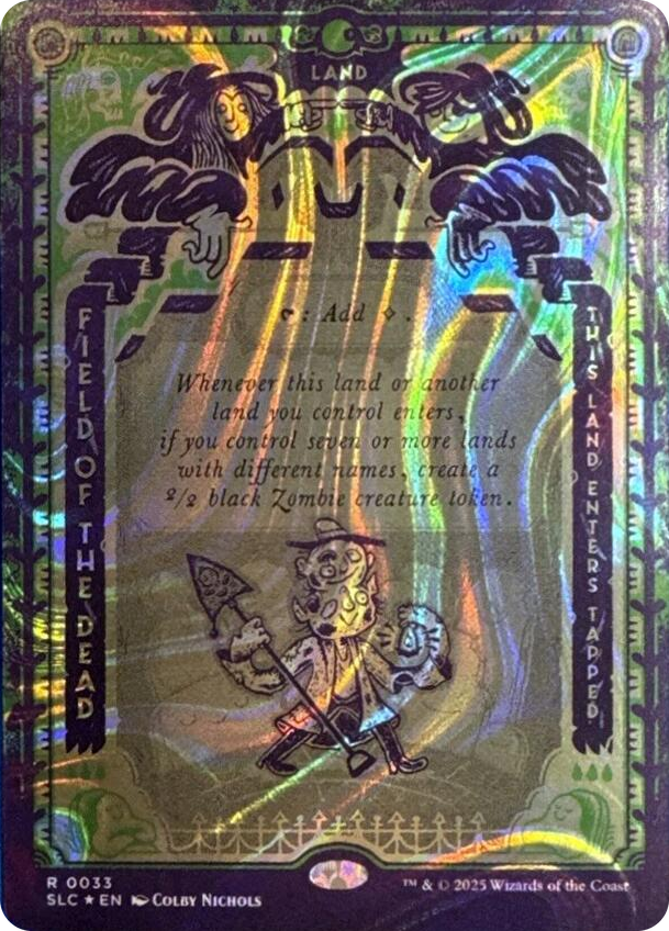 0033 Field of the Dead (Halo Foil) R Secret Lair Countdown Kit