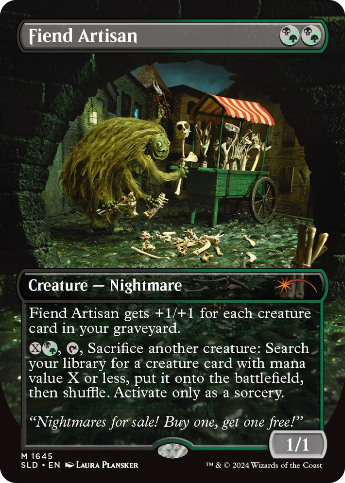 1645 Fiend Artisan M Secret Lair Drop Series
