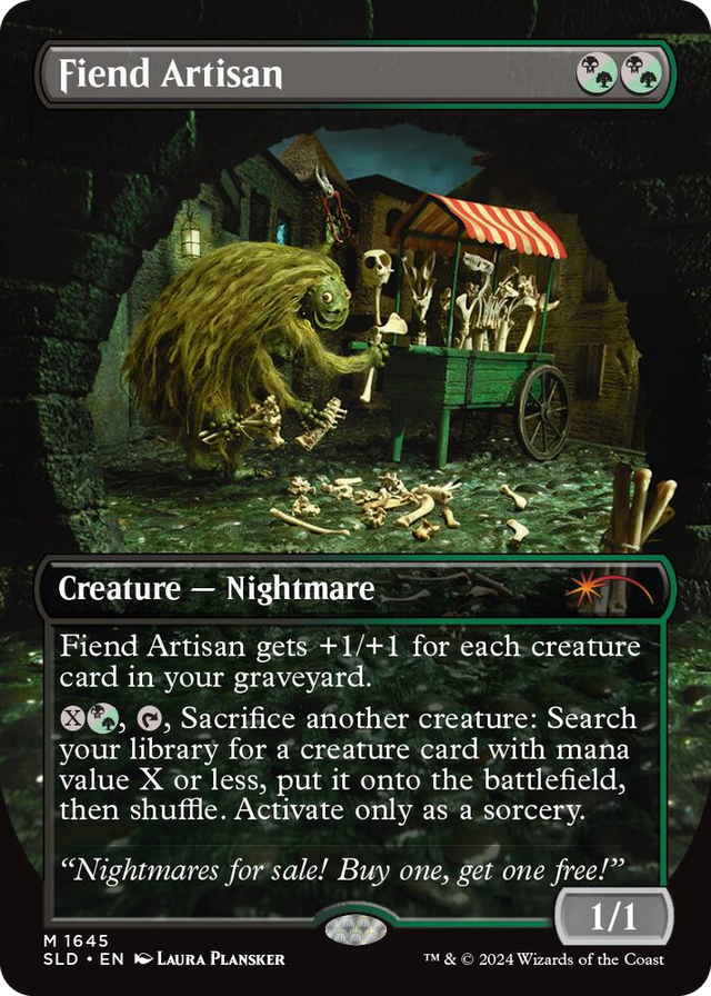 1645 Fiend Artisan M Secret Lair Drop Series