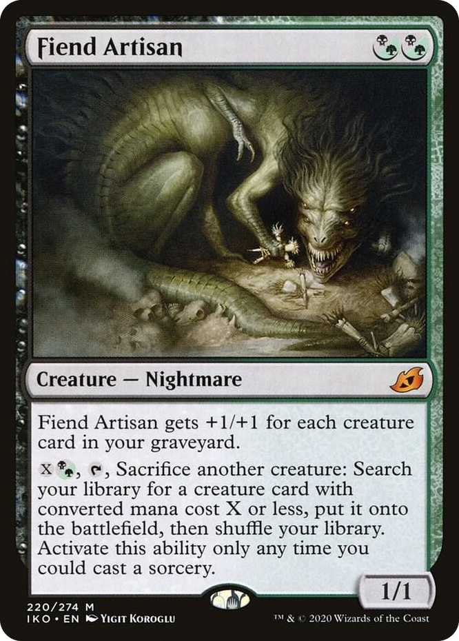 0220 Fiend Artisan M Lair of Behemoths