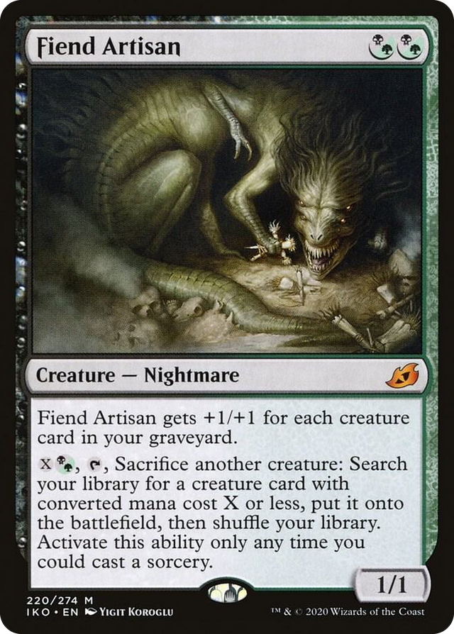 0220 Fiend Artisan M Lair of Behemoths