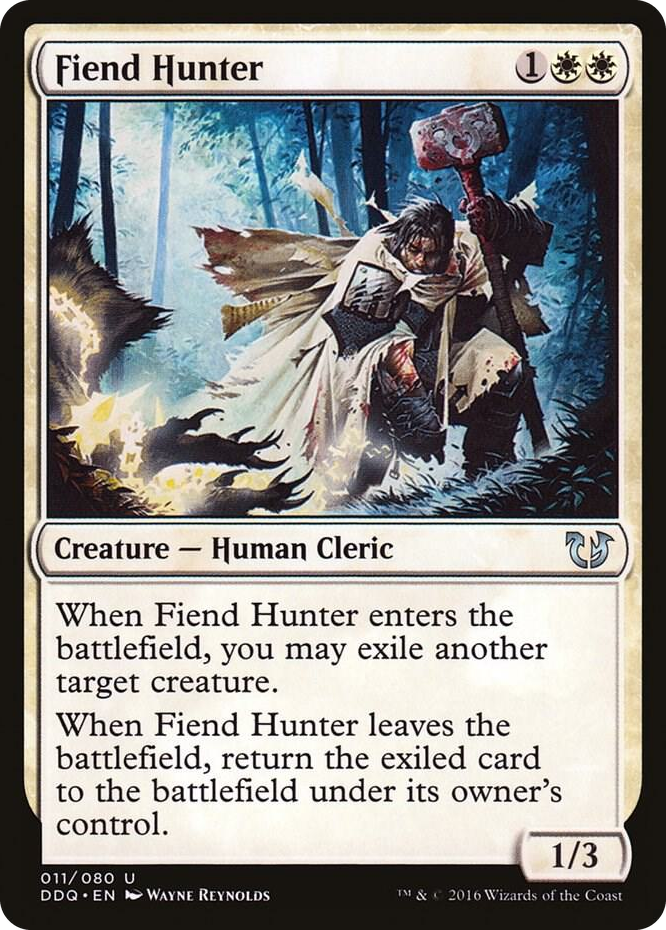 Fiend Hunter #11 U - Duel Decks: Blessed vs. Cursed Pokemon card