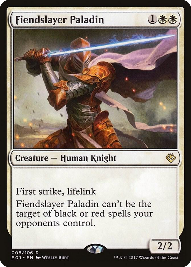 0008 Fiendslayer Paladin R Archenemy: Nicol Bolas