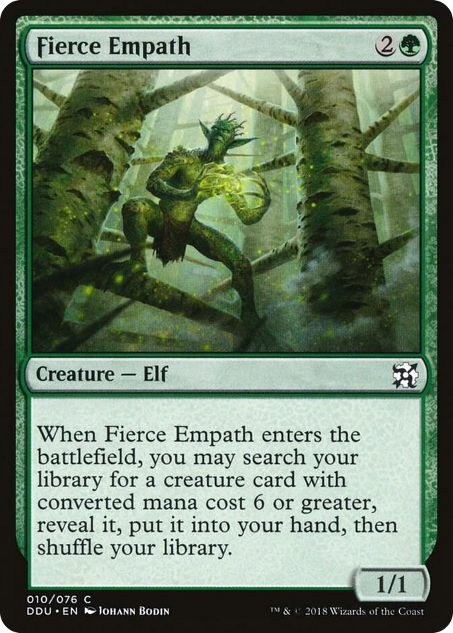 0010 Fierce Empath C Duel Decks: Elves vs. Inventors
