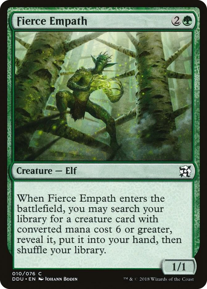 0010 Fierce Empath C Duel Decks: Elves vs. Inventors