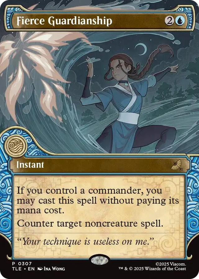 0307 Fierce Guardianship (Showcase) P The Last Airbender: Eternal-Legal