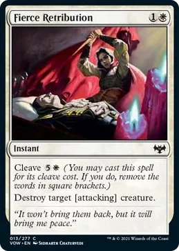 0013 Fierce Retribution C Innistrad: Crimson Vow