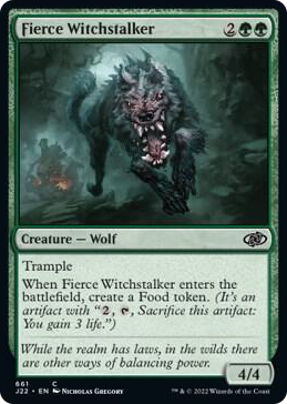 0661 Fierce Witchstalker C Jumpstart 2022