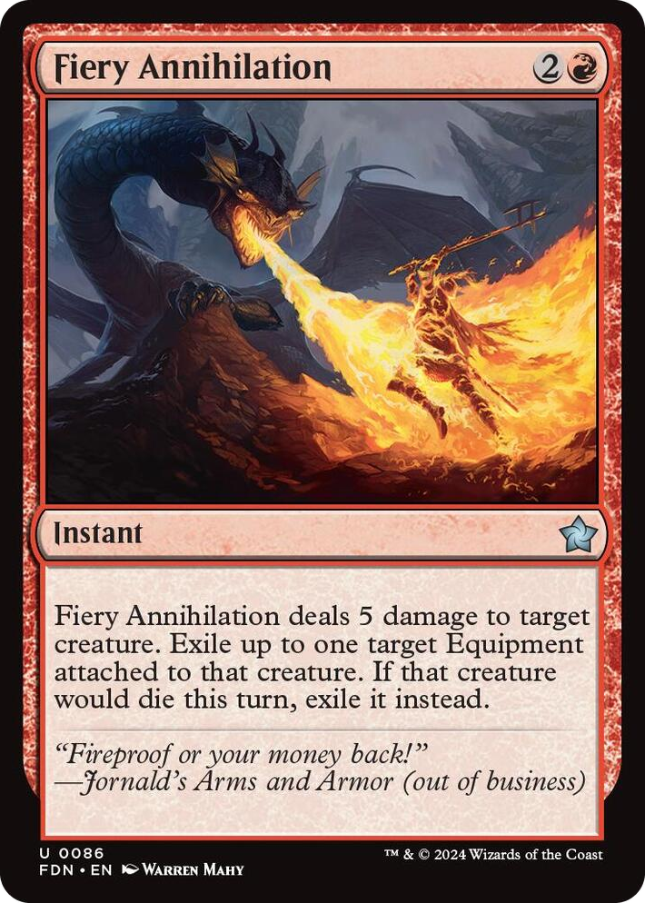 0086 Fiery Annihilation U Foundations