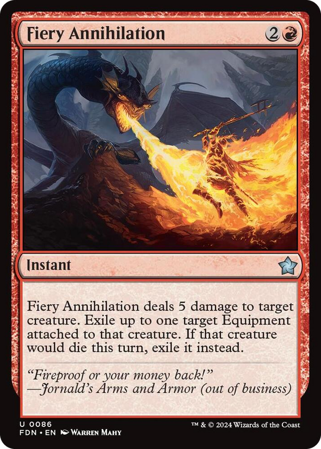 0086 Fiery Annihilation U Foundations