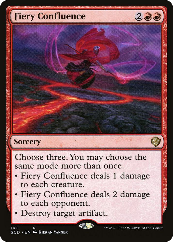 Fiery Confluence #141 R - Starter Commander Decks Pokemon card