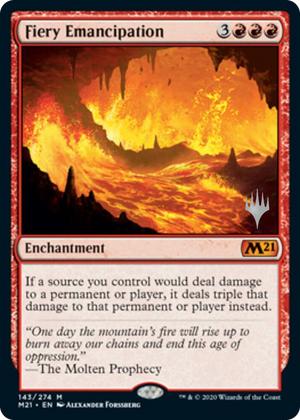 0143 Fiery Emancipation M Promo Pack: Core Set 2021