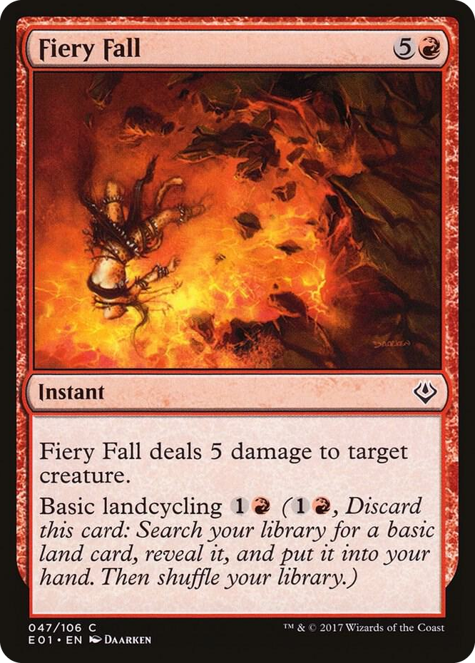 Fiery Fall #47 C - Archenemy: Nicol Bolas Pokemon card