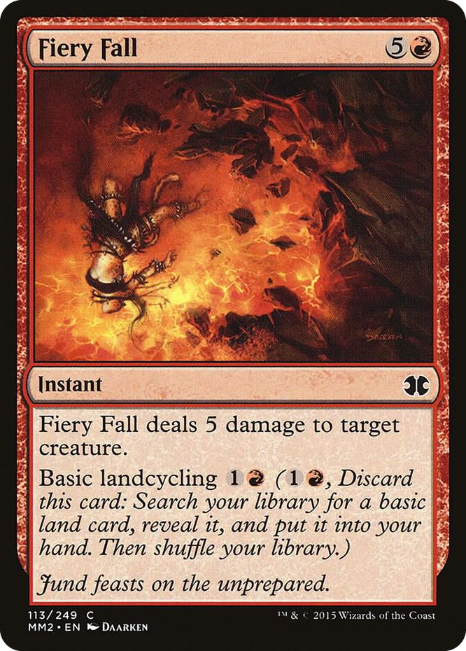 0113 Fiery Fall C Modern Masters 2015