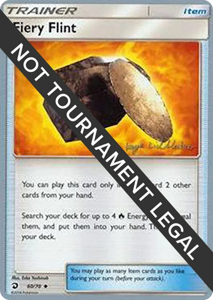 0060 Fiery Flint - 2019 (Kaya Lichtleitner) Uncommon World Championship Decks