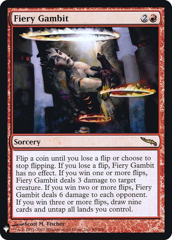 Fiery Gambit #90 R - The List Reprints Pokemon card