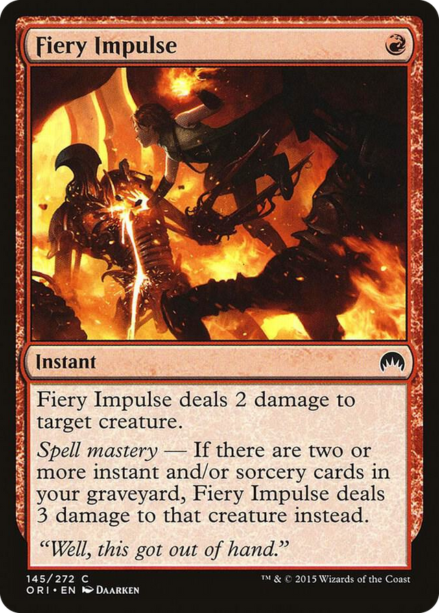 0145 Fiery Impulse C Magic Origins