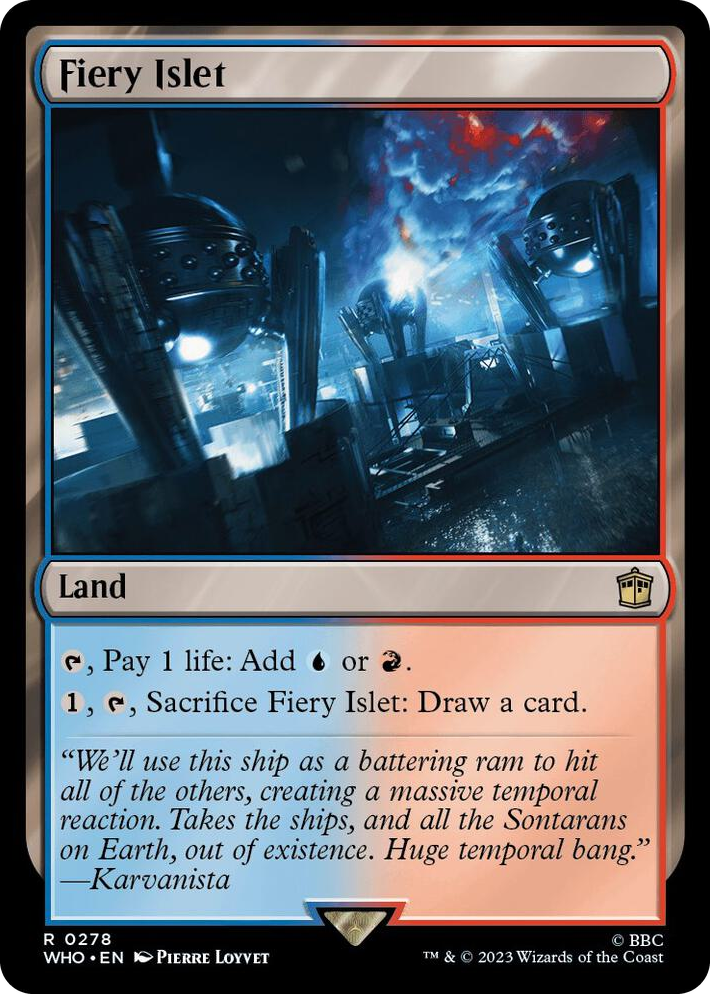 0278 Fiery Islet R Universes Beyond: Doctor Who