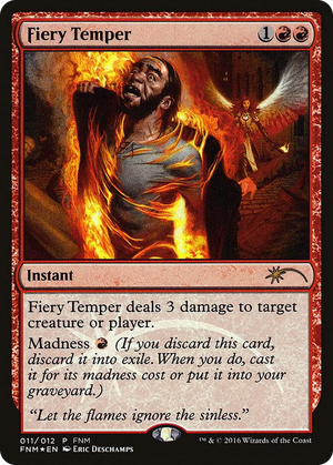 0011 Fiery Temper P FNM Promos