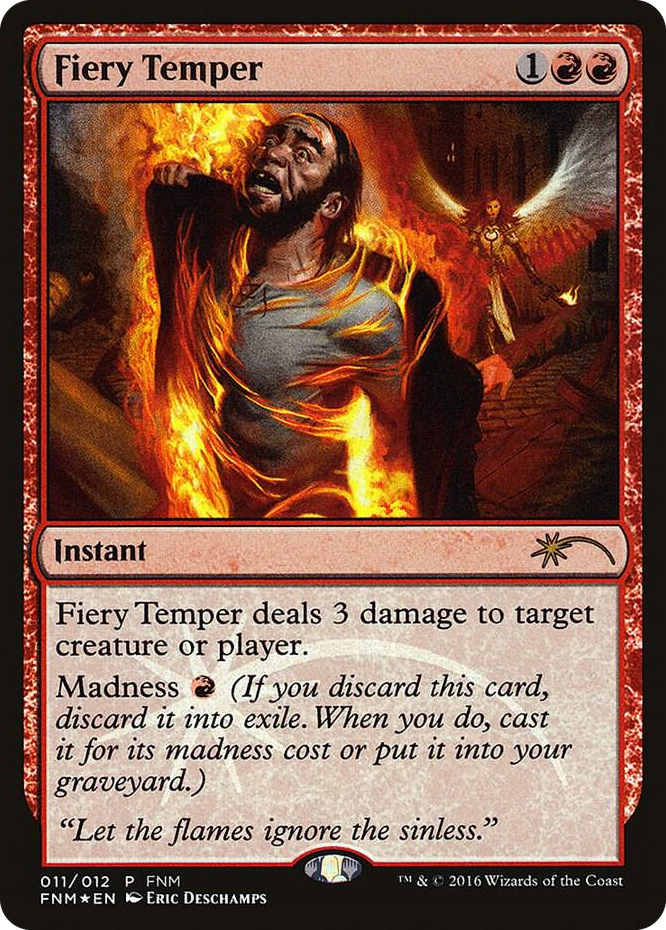 Fiery Temper #11 P - FNM Promos Pokemon card
