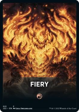 Fiery Theme Card #31 T - Jumpstart 2022 Pokemon card