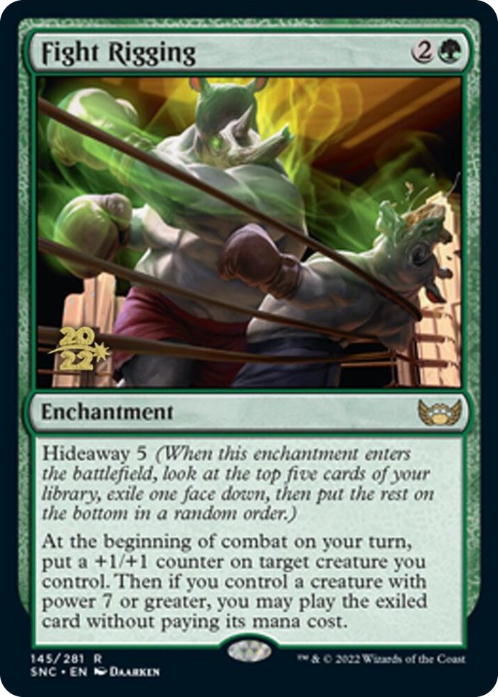 Fight Rigging #145 R - Prerelease Cards Pokemon card