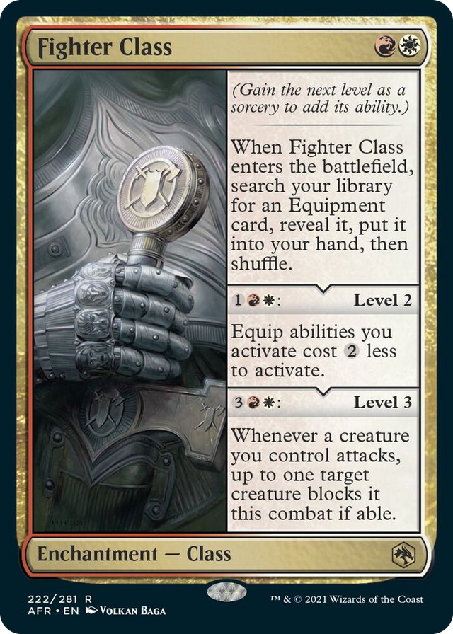 0222 Fighter Class R Adventures in the Forgotten Realms
