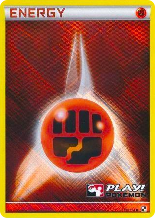 0110 Fighting Energy - 110/114 (Play! Pokemon) Promo League & Championship Cards