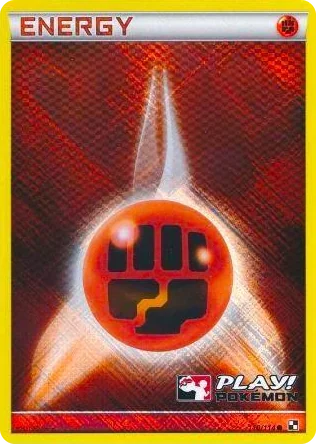 0110 Fighting Energy - 110/114 (Play! Pokemon) Promo League & Championship Cards