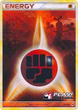 0093 Fighting Energy - 93/95 (Play! Pokemon) Promo League & Championship Cards