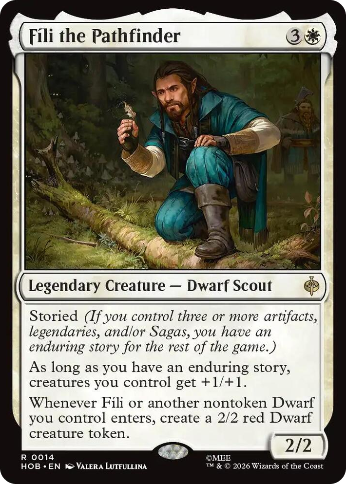 0014 Fili the Pathfinder R The Hobbit