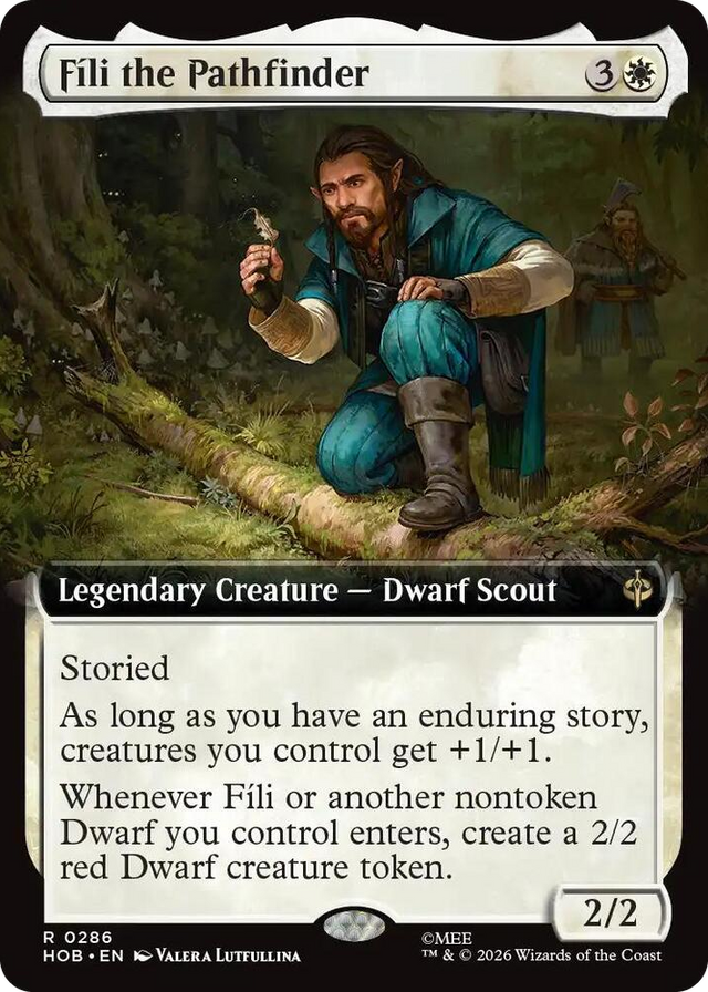 0286 Fili the Pathfinder (Extended Art) R The Hobbit