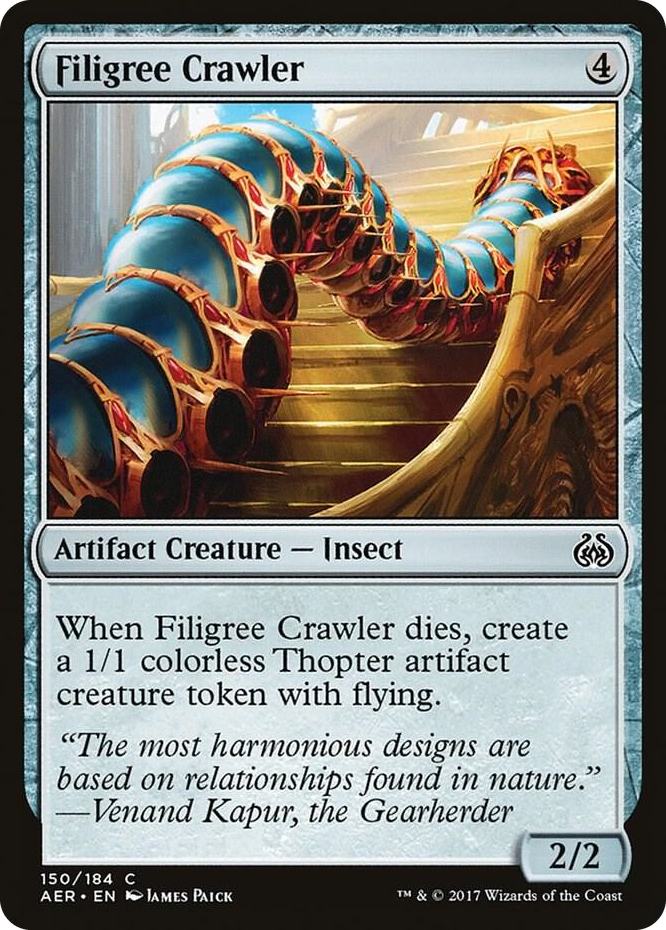 Filigree Crawler #150 C - Aether Revolt Pokemon card