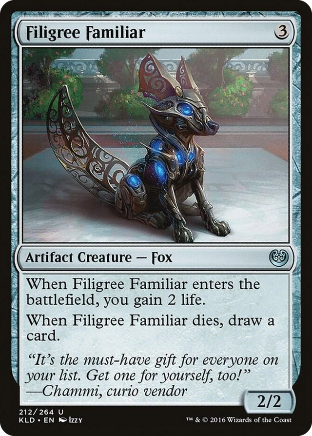 0212 Filigree Familiar U Kaladesh