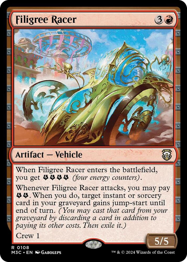 0108 Filigree Racer R Commander: Modern Horizons 3