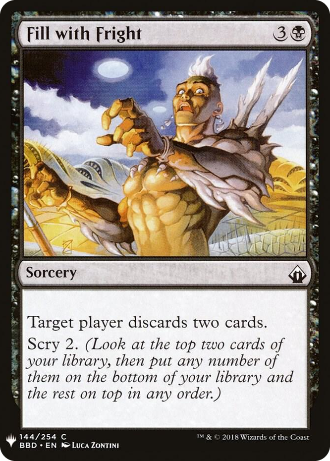 0144 Fill with Fright C The List Reprints