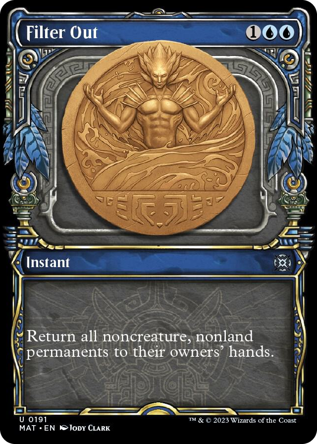 Filter Out (Halo Foil) #191 U - March of the Machine: The Aftermath Pokemon card