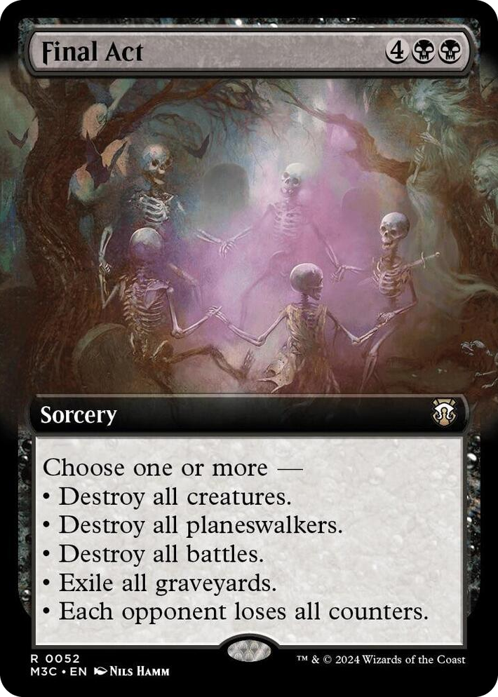 0052 Final Act (Extended Art) R Commander: Modern Horizons 3