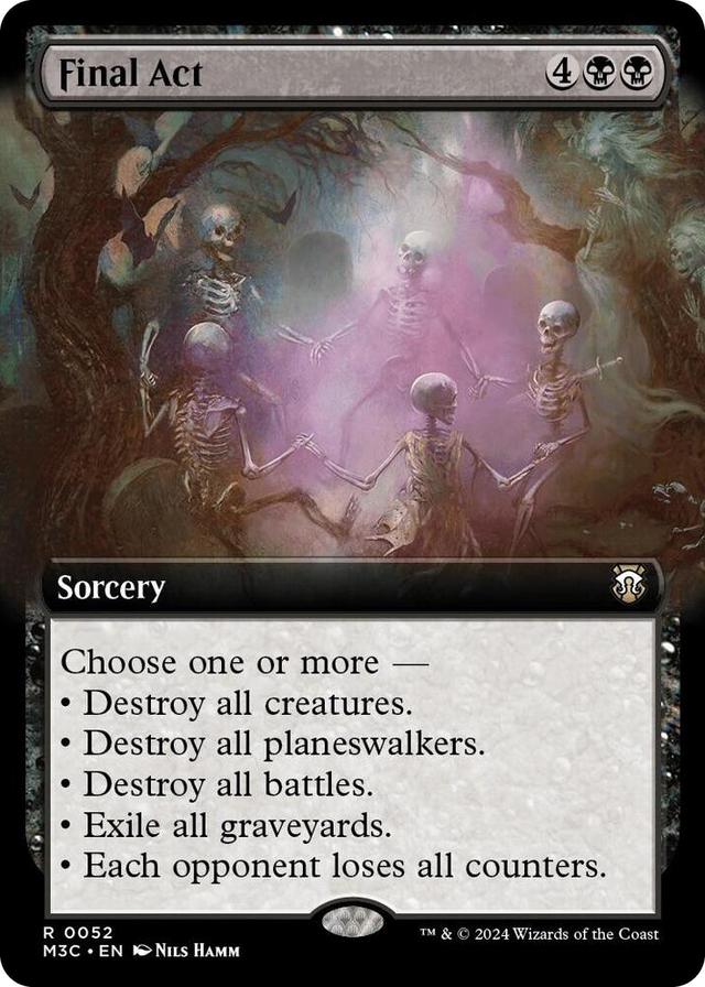 0052 Final Act (Extended Art) R Commander: Modern Horizons 3
