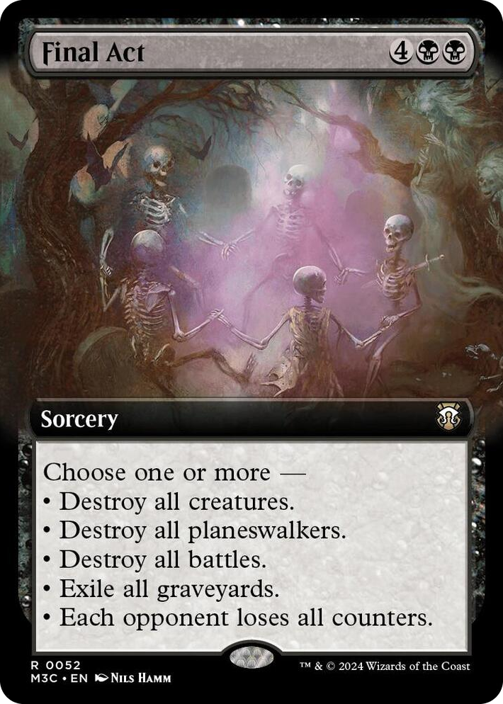 0052 Final Act (Extended Art) (Ripple Foil) R Commander: Modern Horizons 3