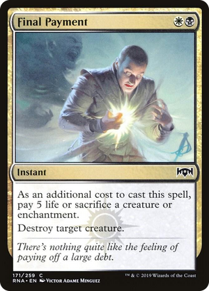 0171 Final Payment C Ravnica Allegiance